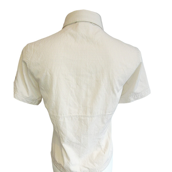 The North Face Button Up Short Sleeve Shirt Size S-P - Picture 5 of 6